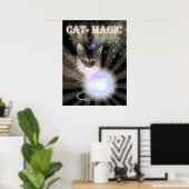 Cat Magic Poster (Thuiskantoor)