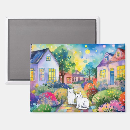 Cat magnet (Voorkant / Achterkant)