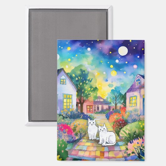 Cat magnet (Voorkant / Achterkant)