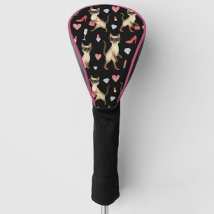 Cat Make-up ARTIST voor vrouw Meisje Vrouwe Katten Golfheadcover