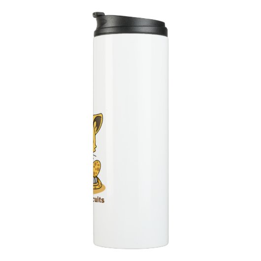 Cat Making Biscuits Thermosbeker (Geroteerd rechts)