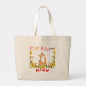 Cat Mam Canvas tas (Achterkant)