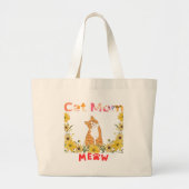 Cat Mam Canvas tas (Voorkant)