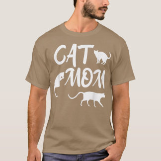 Cat mam Cars Lover Cat mam T-shirt