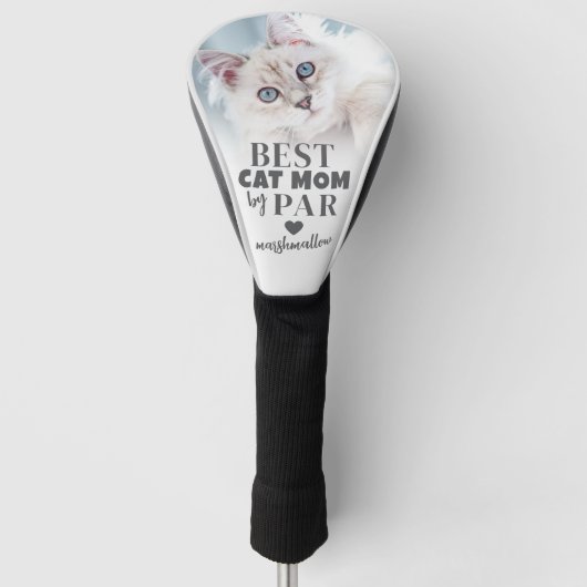 Cat mam Foto Golfheadcover (Voorkant)