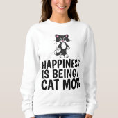 CAT MAM GELUK T-shirts (Voorkant)