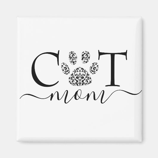 Cat mam Magnet (Voorkant)