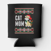 Cat Mam Oegly KerstSweater Blikjeskoeler (Voorkant)