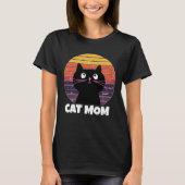 CAT MAM  RETRO STIJL T-Shirts Hoodie (Voorkant)