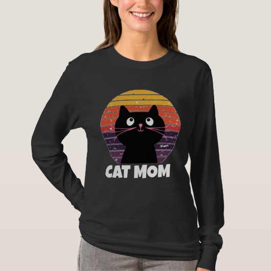 CAT MAM RETRO TACHTIGHEDEN 80s T-shirts (Voorkant)