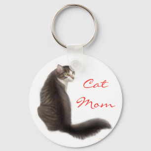 Cat Mam Sleutelhanger
