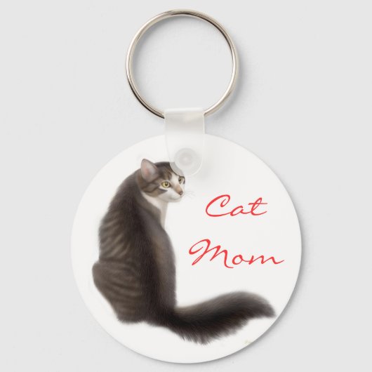 Cat Mam Sleutelhanger (Voorkant)