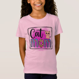 Cat mam Sublimation T-shirt