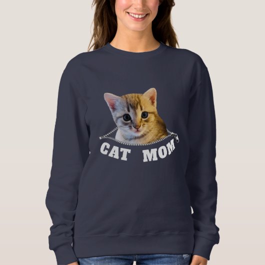 Cat mam T-Shirt (Voorkant)