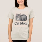 Cat mam T-Shirt (Voorkant)