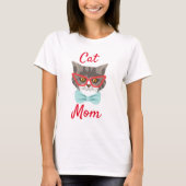 Cat mam T-Shirt (Voorkant)