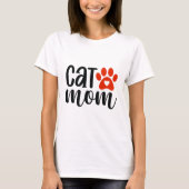 Cat mam T-Shirt (Voorkant)