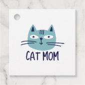 Cat mama bedankjes labels (Voorkant)