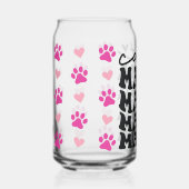 Cat Mama Blikvorm Glas (Voorkant)