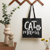 Cat Mama Canvas tas