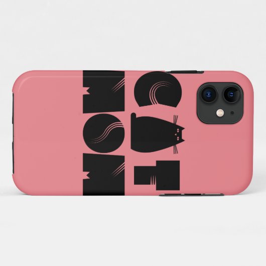 Cat mama Case-Mate iPhone case (Achterkant (horizontaal))
