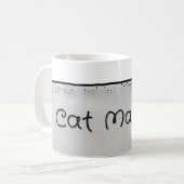 Cat Mama Cat Chomping Koffiemok (Voorkant links)