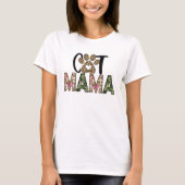 Cat Mama Cat Mam Shirt (Voorkant)