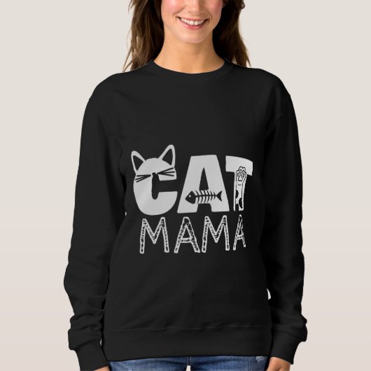 Cat Mama Cat mama Trui (Voorkant)