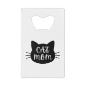 Cat mama creditkaart flessenopener (Voorkant)