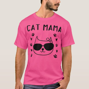 Cat Mama Cute Cat Lover Cat Ma - Kat mama T-shirt