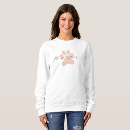 Cat Mama Cute Sweatshirt (Voorkant volledig)