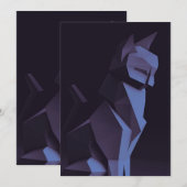 Cat mama dad | Cute Cat-afbeelding Feestdagenkaart (Voorkant / Achterkant)