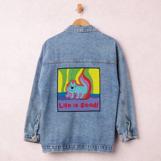 Cat mama denim jacket (Hangar)