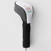 Cat mama golfheadcover (Schuin)