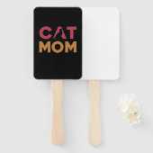 Cat mama handwaaier (Voorkant en achterkant)