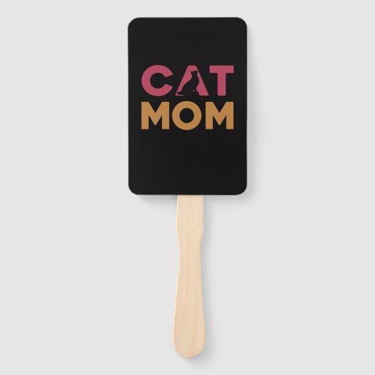 Cat mama handwaaier (Voorkant)