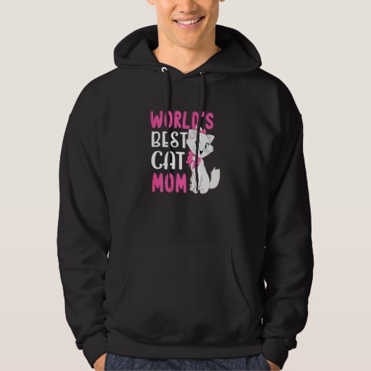 Cat mama hoodie (Voorkant)