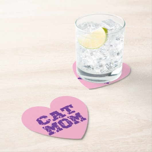 Cat mama kartonnen onderzetters (Insitu)