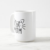 Cat mama koffiemok (Voorkant links)
