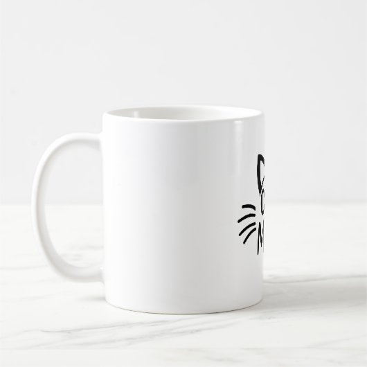 Cat mama koffiemok (Links)