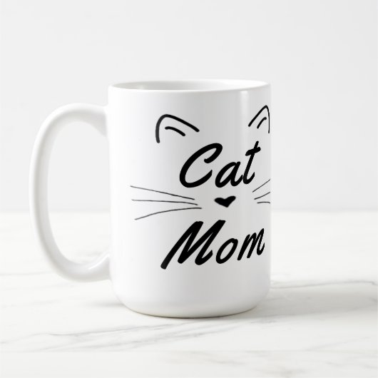 Cat mama koffiemok (Links)
