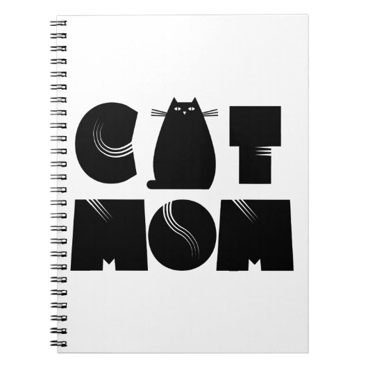 Cat mama notitieboek (Voorkant)