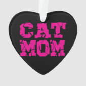 Cat mama ornament (achterkant)