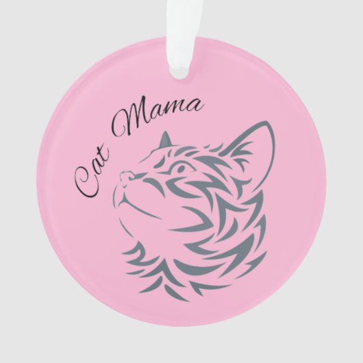 Cat Mama Ornament (voorkant)