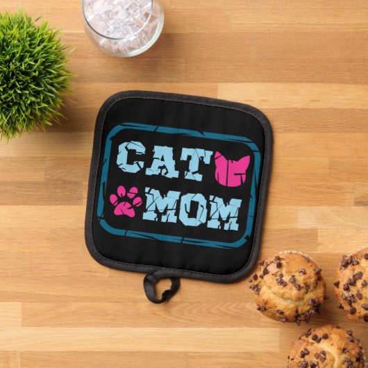 Cat mama pannenlap (Top down)