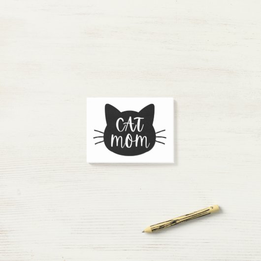 Cat mama post-it® notes (Op bureau)