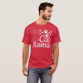 Cat Mama Schattige Cat Mom Cat Lover I Cat Mama fa T-shirt (Voorkant volledig)