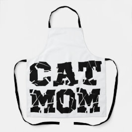 Cat mama schort