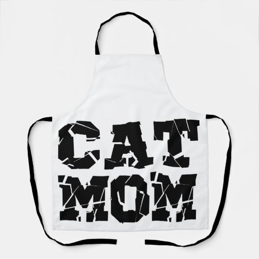 Cat mama schort (Voorkant)