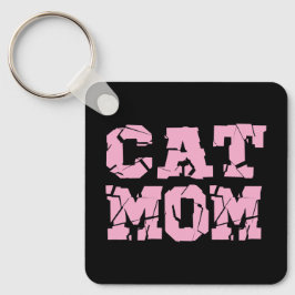 Cat mama sleutelhanger